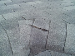 Woodstock's Best Gutter Cleaners' Certainteed Certified roofers can replace cracked ridgecaps.